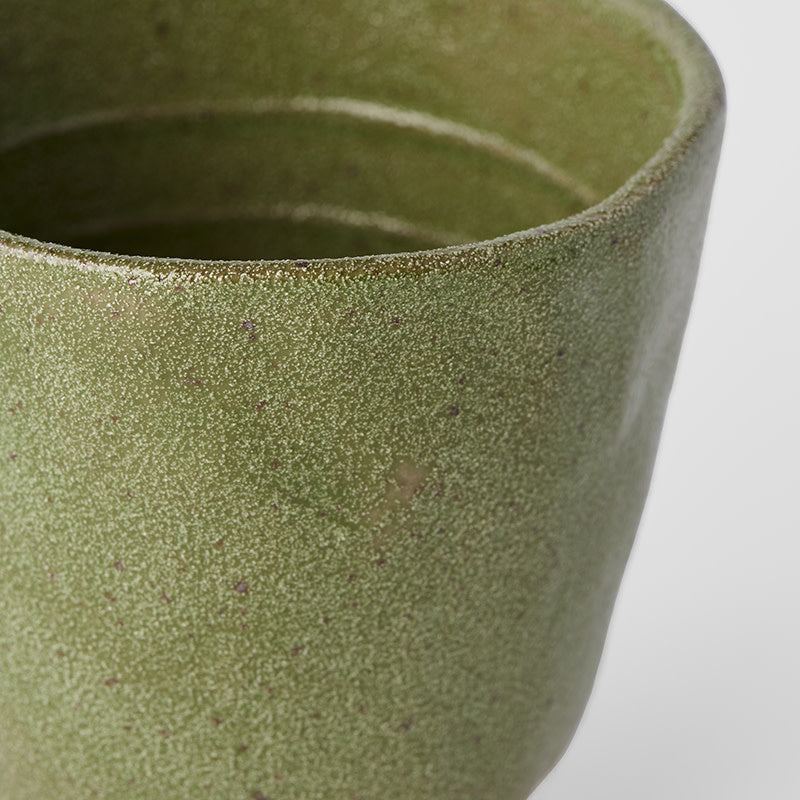 Lopsided Mug 275ml Matcha Green Glaze V637-C2319