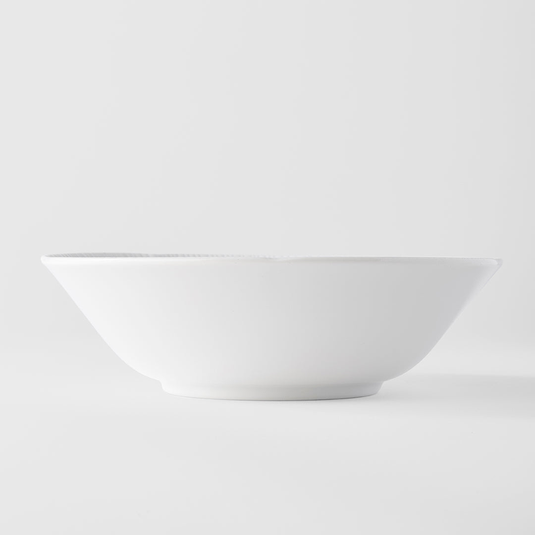 Bowl 21cm Ice White Glaze V637-C2328