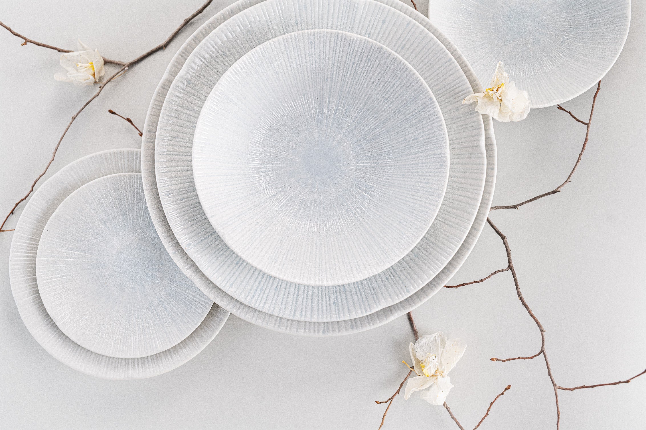 Pasta Bowl 22.5cm Ice White Glaze V637-C2329