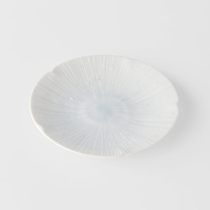 Tapas Plate 13cm Ice White Glaze V637-C2331