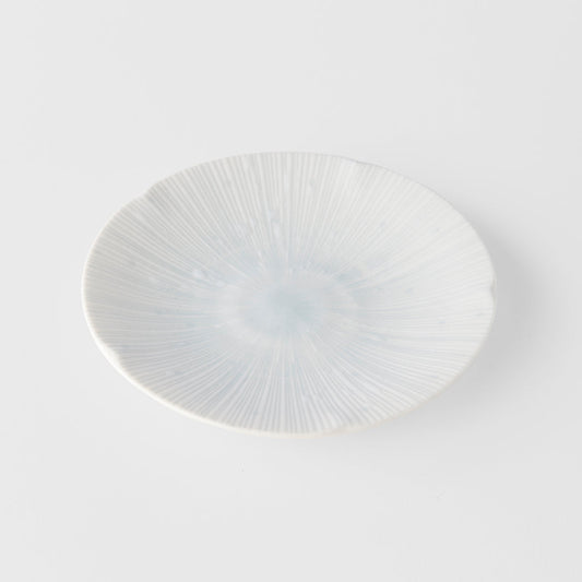Tapas Plate 13cm Ice White Glaze V637-C2331