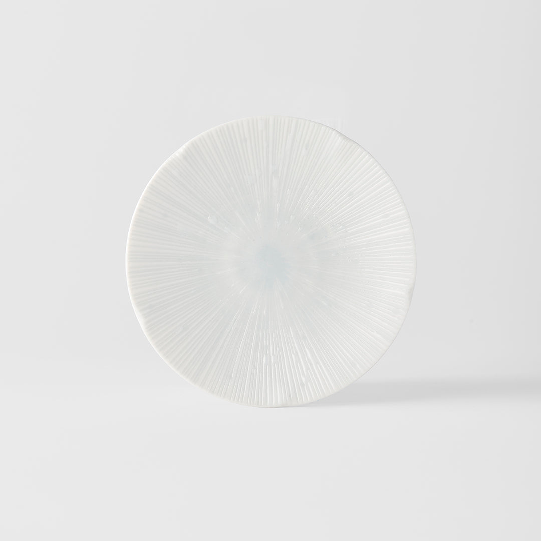 Tapas Plate 13cm Ice White Glaze V637-C2331