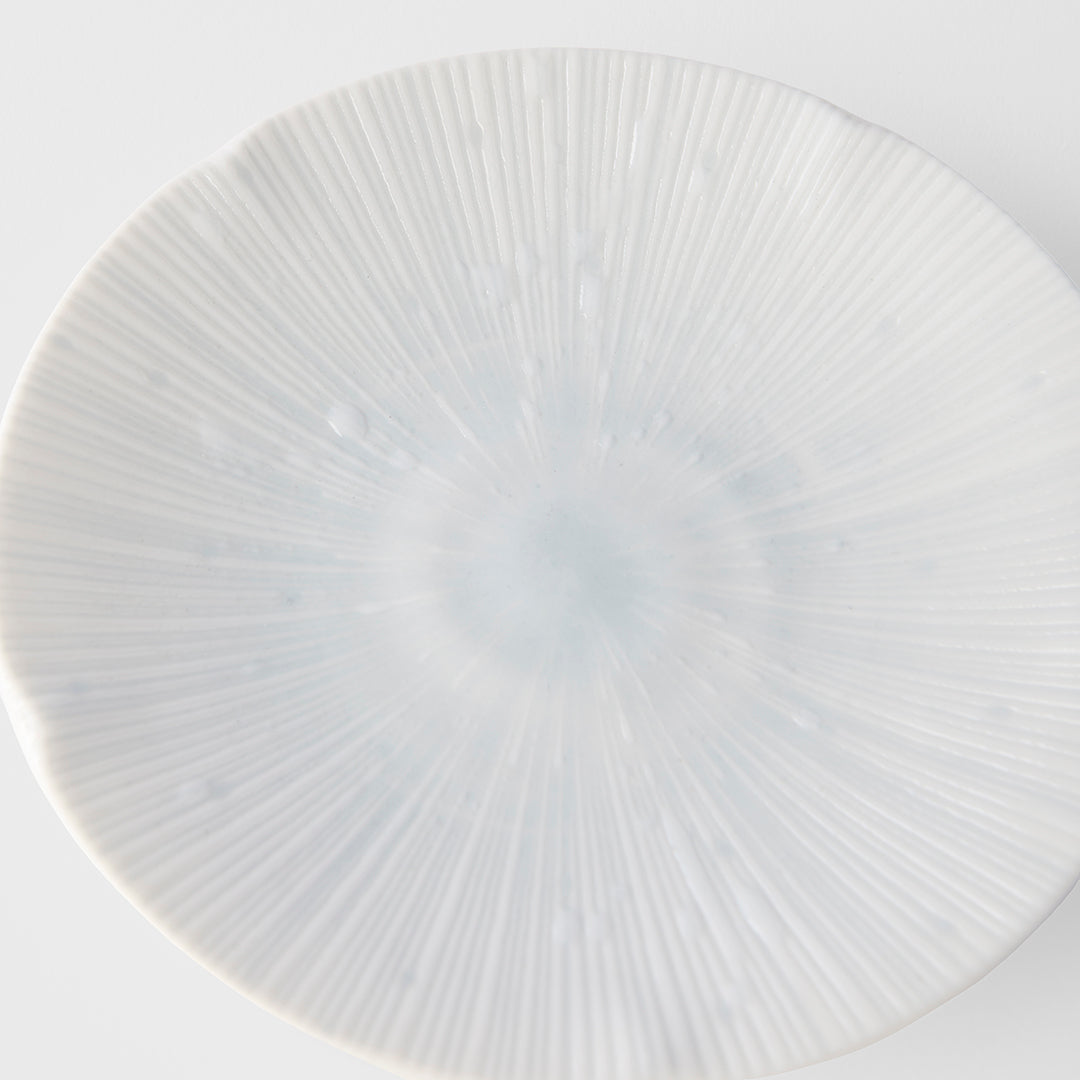 Tapas Plate 13cm Ice White Glaze V637-C2331