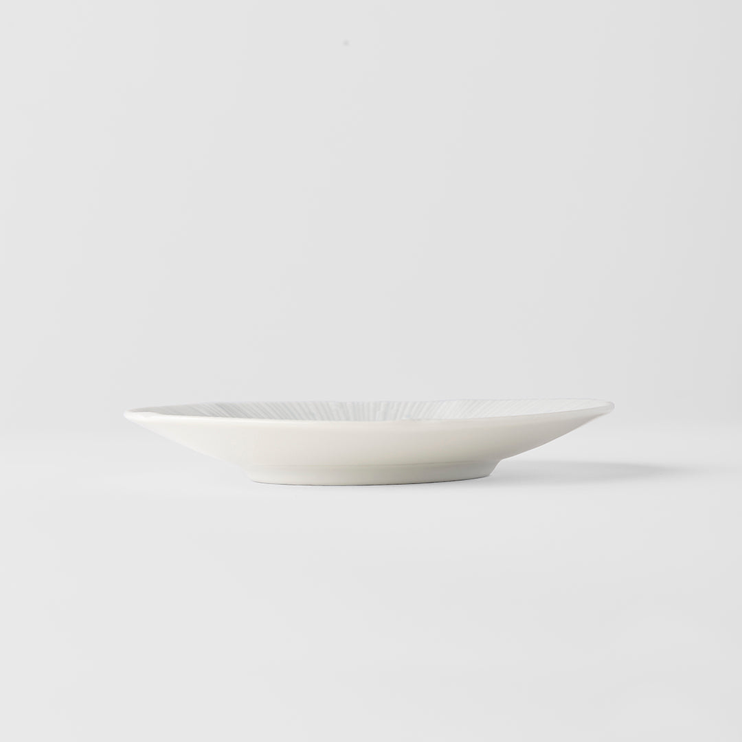 Tapas Plate 13cm Ice White Glaze V637-C2331