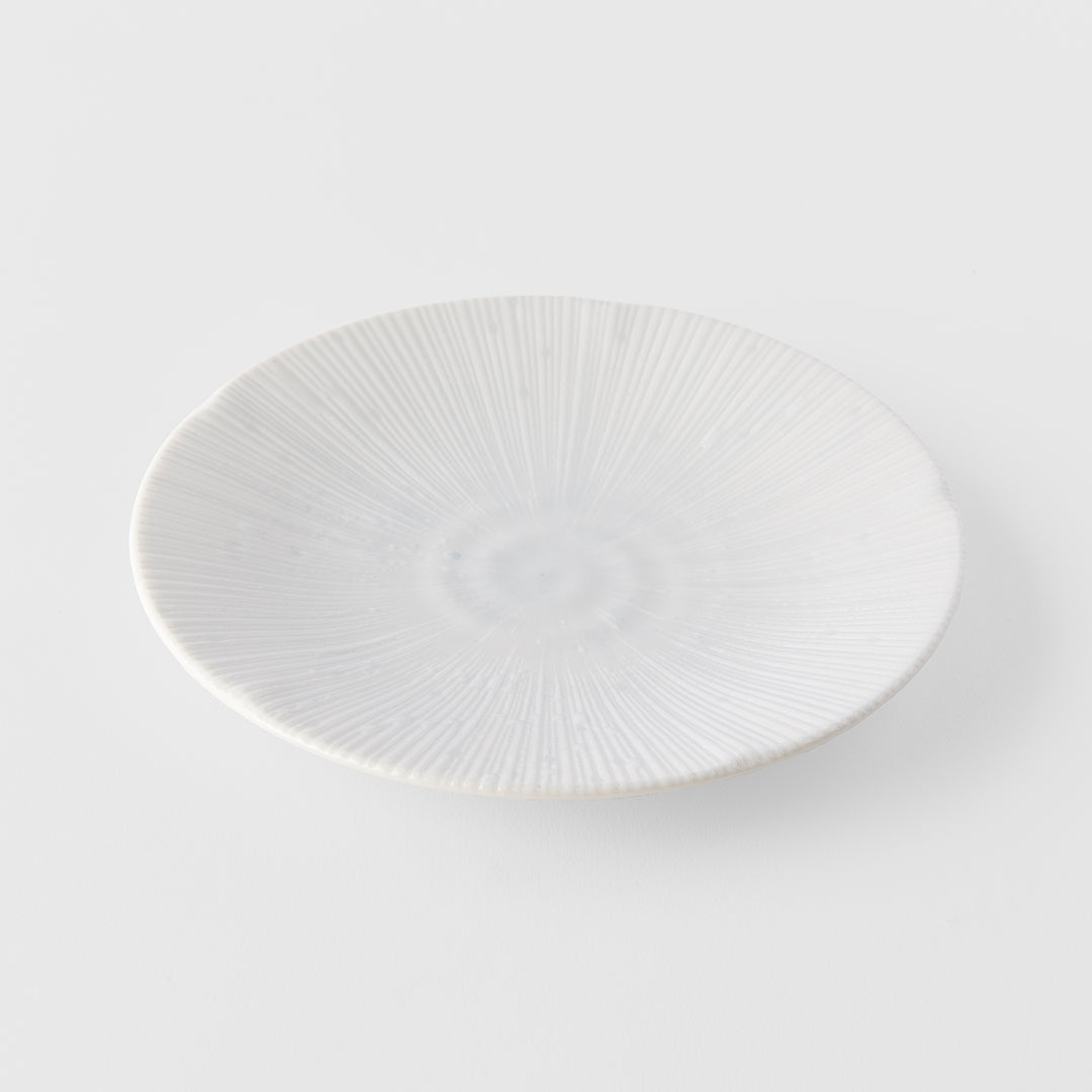 Tapas Plate 16.5cm Ice White Glaze V637-C2332
