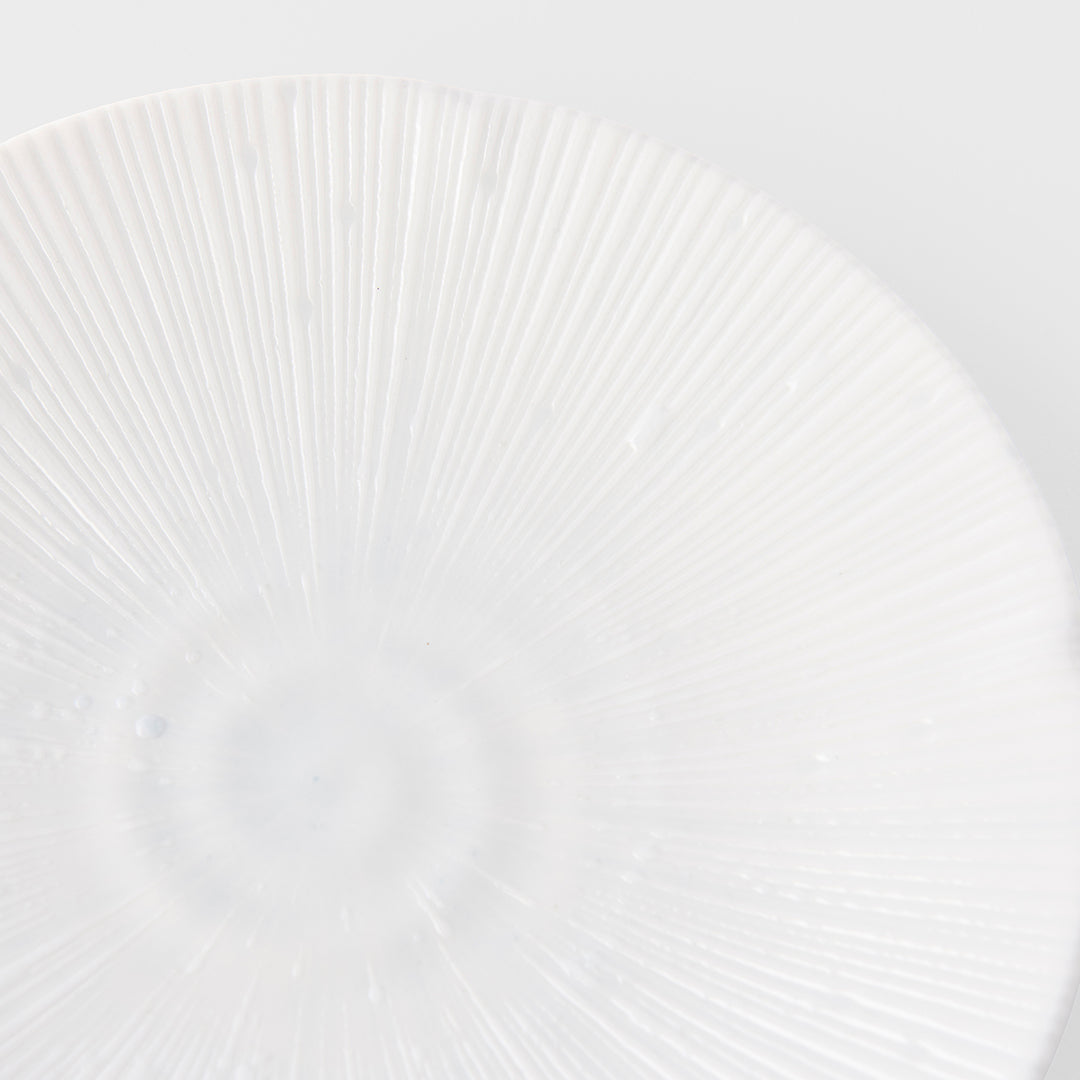Tapas Plate 16.5cm Ice White Glaze V637-C2332