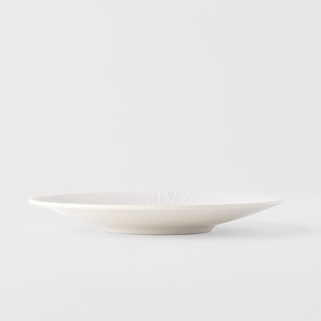 Tapas Plate 16.5cm Ice White Glaze V637-C2332