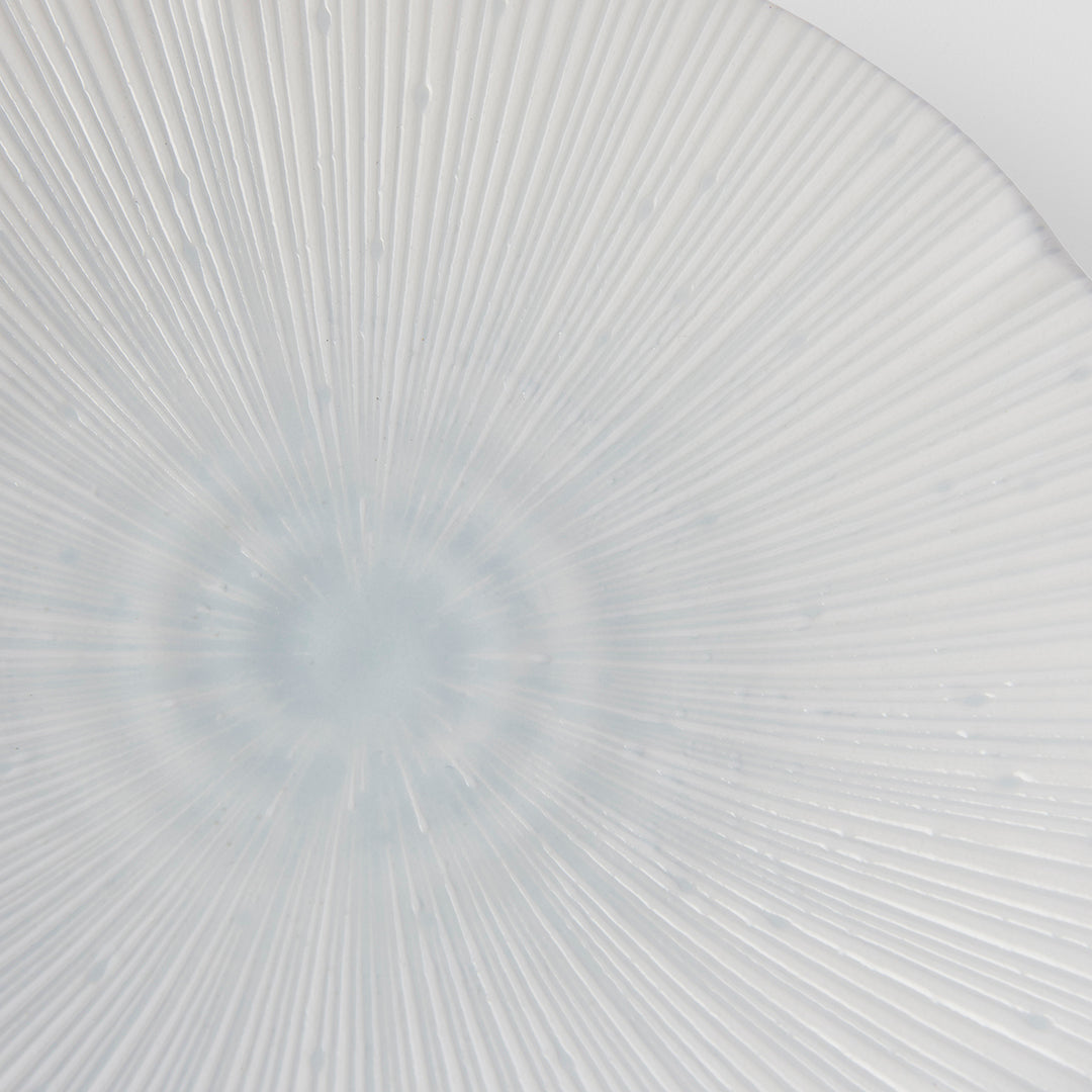 Side Plate 22cm Ice White Glaze V637-C2333