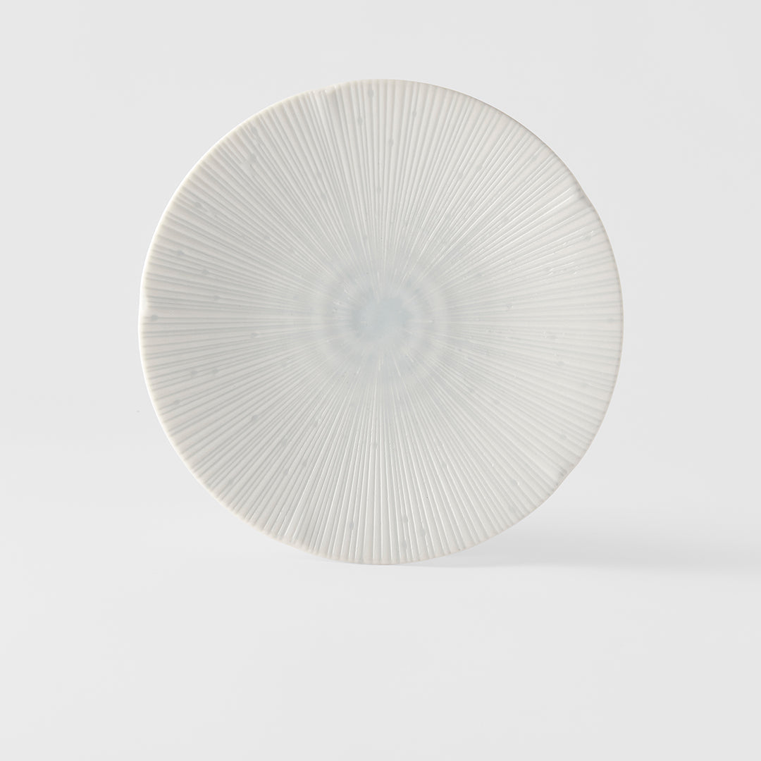 Side Plate 22cm Ice White Glaze V637-C2333