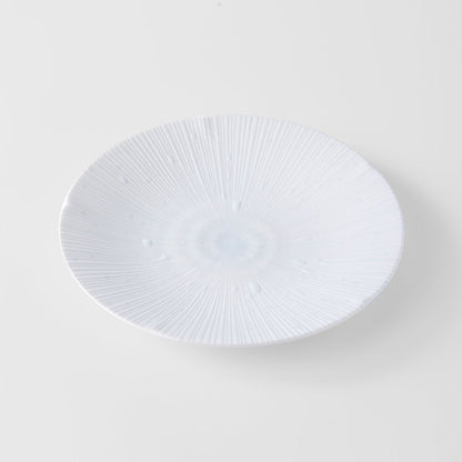 Dinner Plate 24.5cm Ice White Glaze V637-C2334