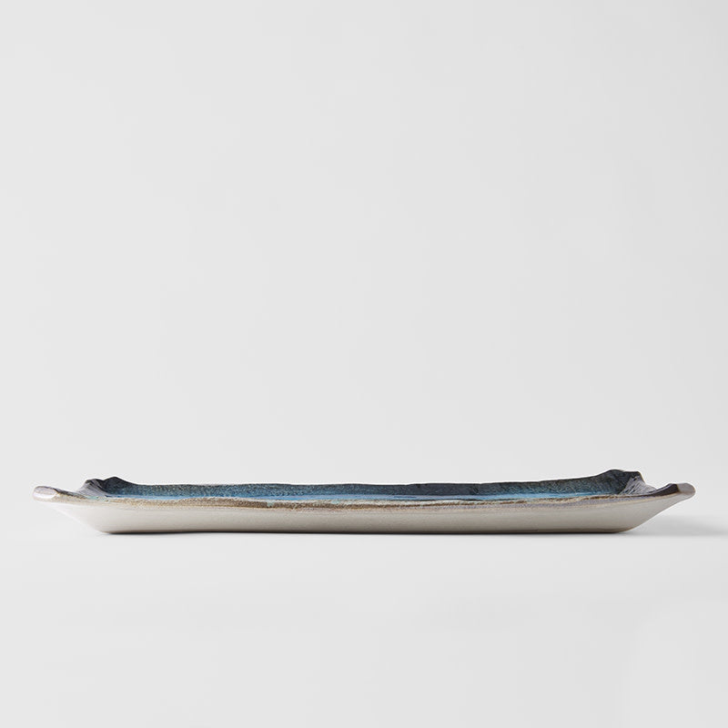 Serving Platter 42cm Sky Blue Glaze V637-C2336