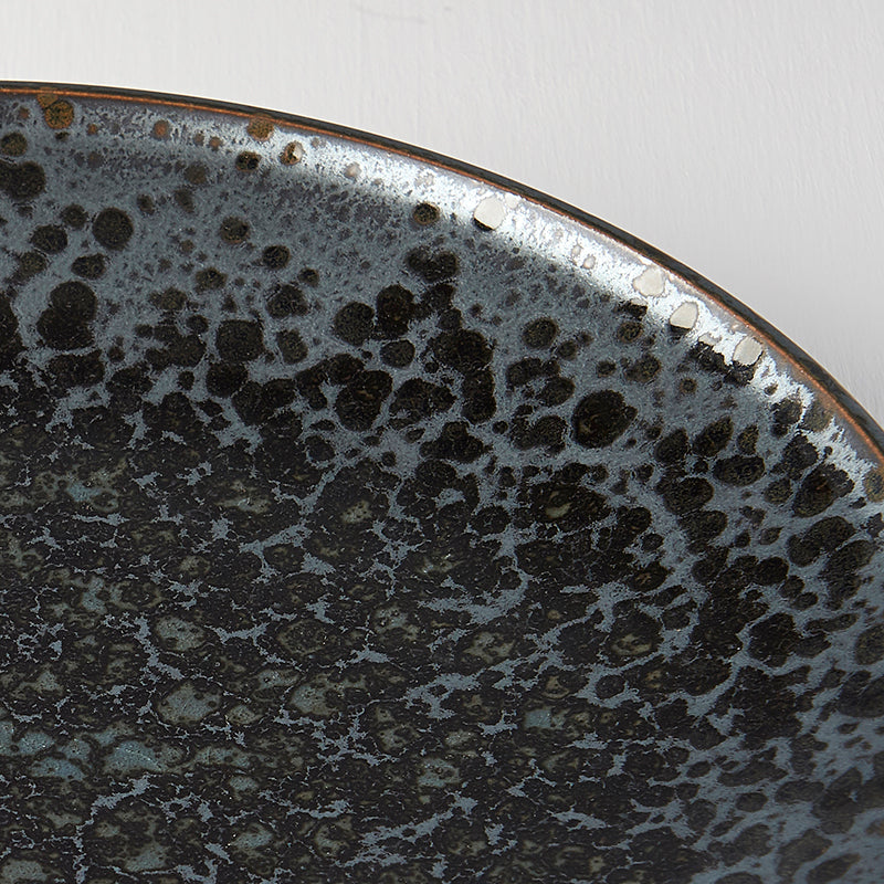 Dinner Plate 28cm Black Pearl Glaze V637-C2439