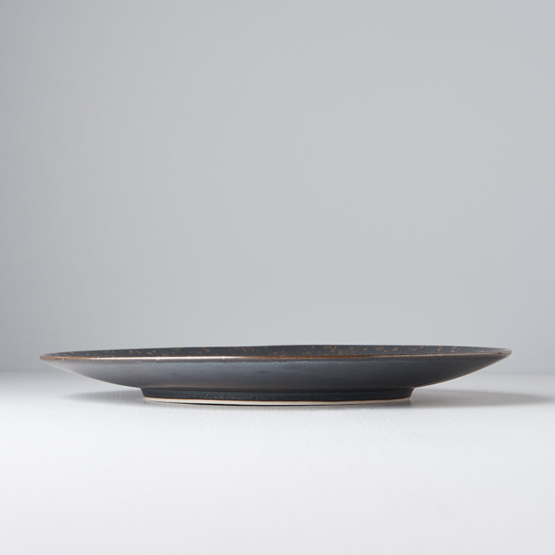 Dinner Plate 28cm Black Pearl Glaze V637-C2439