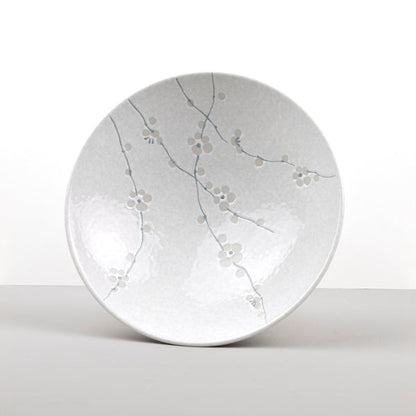 Ramen Bowl 24.5cm White Blossom Glaze V637-C2462