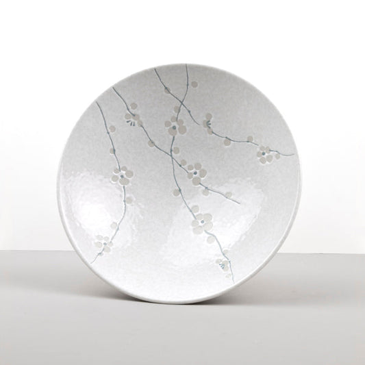 Ramen Bowl 24.5cm White Blossom Glaze V637-C2462