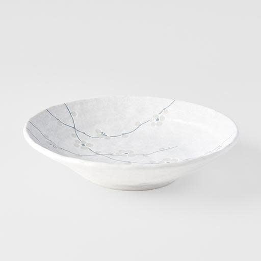 Pasta Bowl 24cm White Blossom Glaze V637-C2466