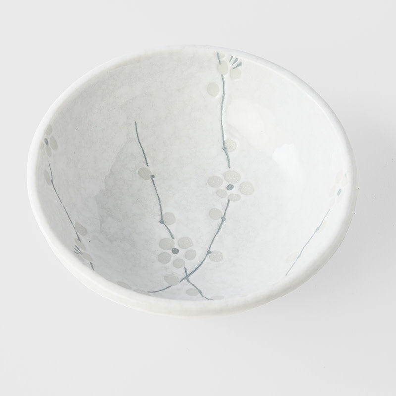 Bowl 13cm White Blossom Glaze V637-C2481