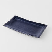 Platter Rectangular 33cm Matt and Shiny Glaze V637-C2542