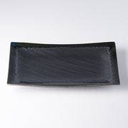 Platter Rectangular 33cm Matt and Shiny Glaze V637-C2542