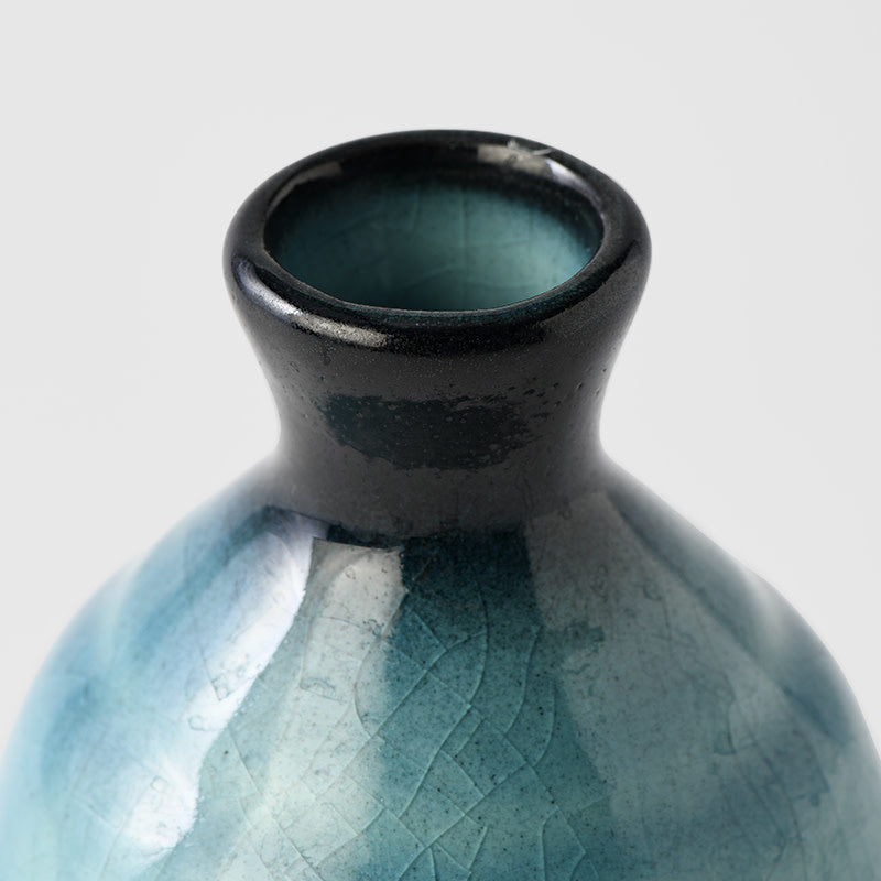 Sake Jug 8cm 275ml Ink Turquoise Glaze V637-C2568
