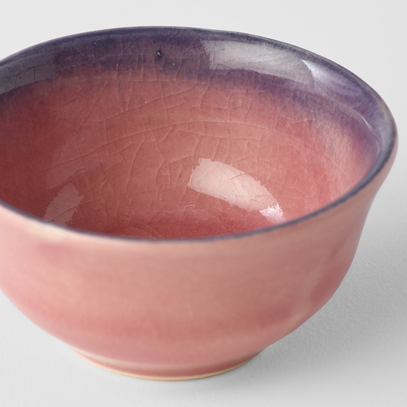 Sake Cup 5.3cm 30ml Momo Pink Glaze V637-C2571