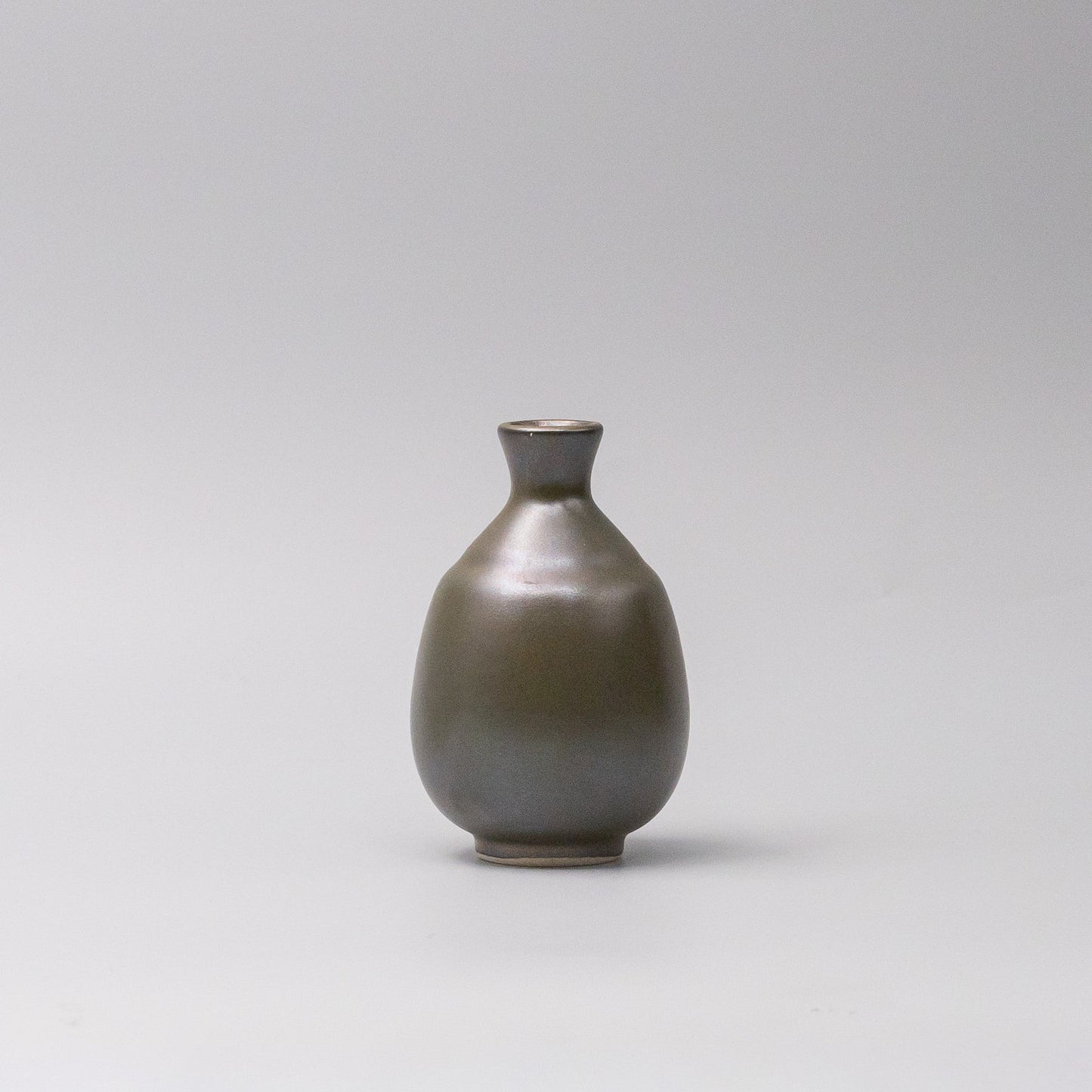 Sake Jug 8cm 275ml Olive Lustre Glaze V637-C2574O