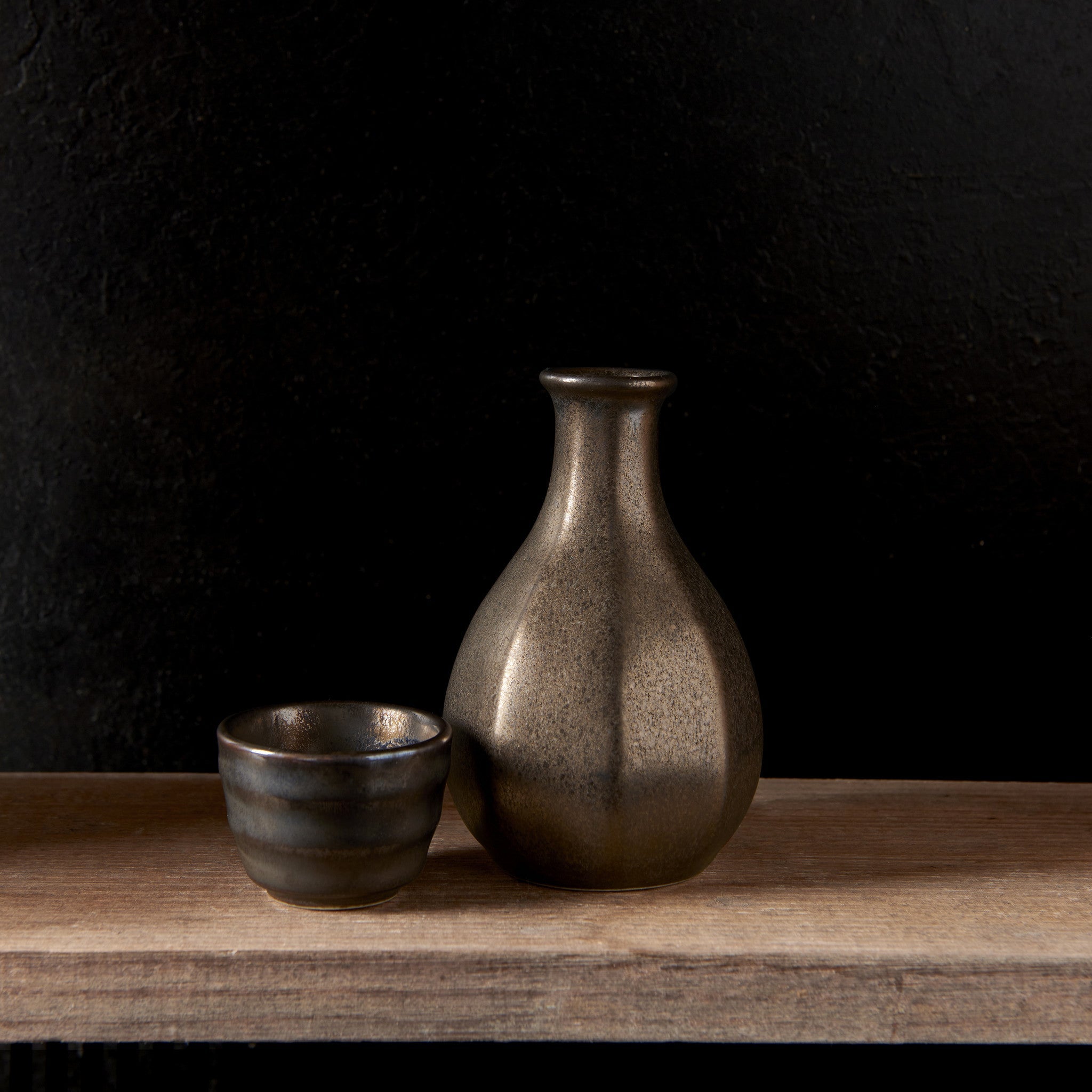 Sake Jug 275ml Kin Copper Glaze V637-C2603
