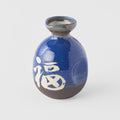 Sake Jug Indigo Blue Glaze V637-C2607