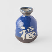 Sake Jug Indigo Blue Glaze V637-C2607