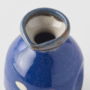 Sake Jug Indigo Blue Glaze V637-C2607