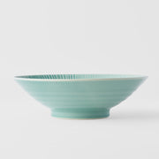 Ramen Bowl 24cm Craft Aqua Glaze V637-C2639