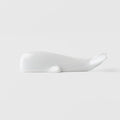 Chopstick Rest Pure White Glaze Whale V637-C2647