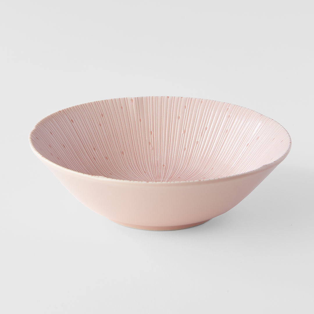 Bowl 21cm Ice Pink Glaze V637-C2672