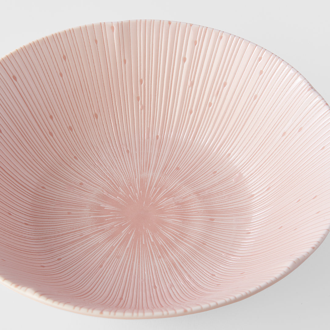 Bowl 21cm Ice Pink Glaze V637-C2672