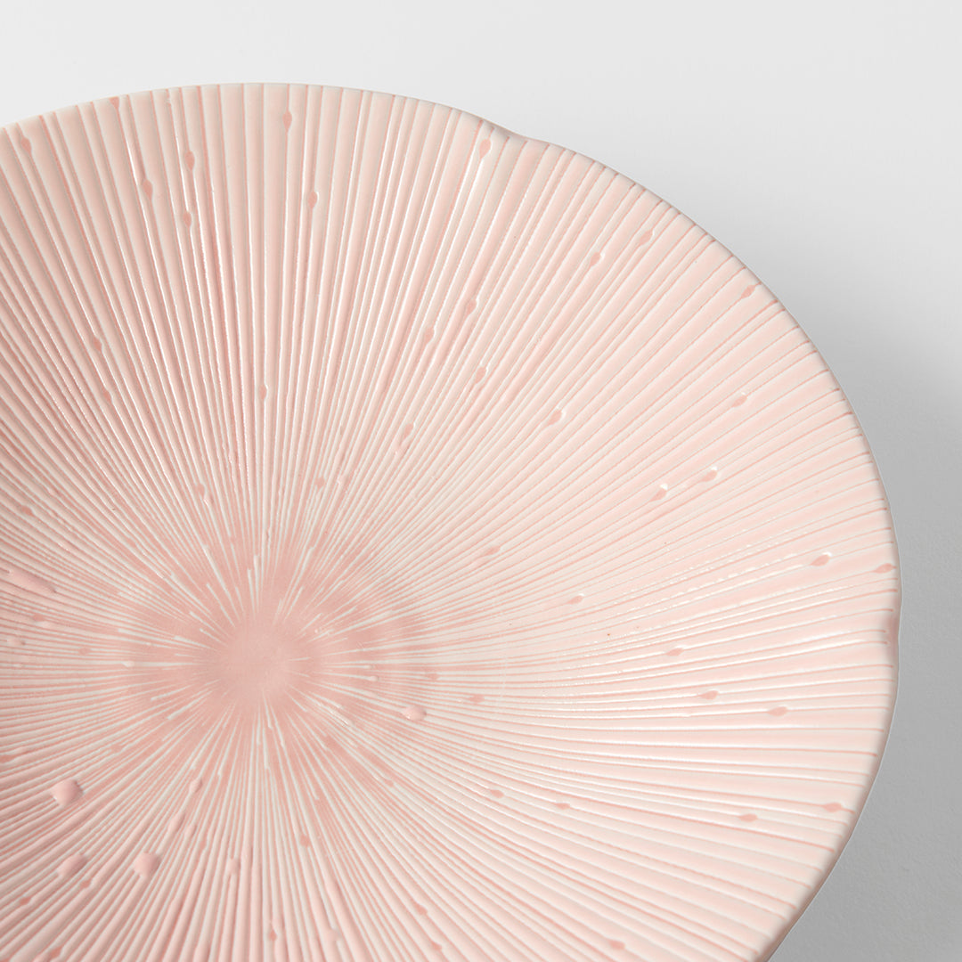 Pasta Bowl 22.5cm Ice Pink Glaze V637-C2673