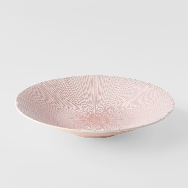 Pasta Bowl 24.5cm Ice Pink Glaze V637-C2674