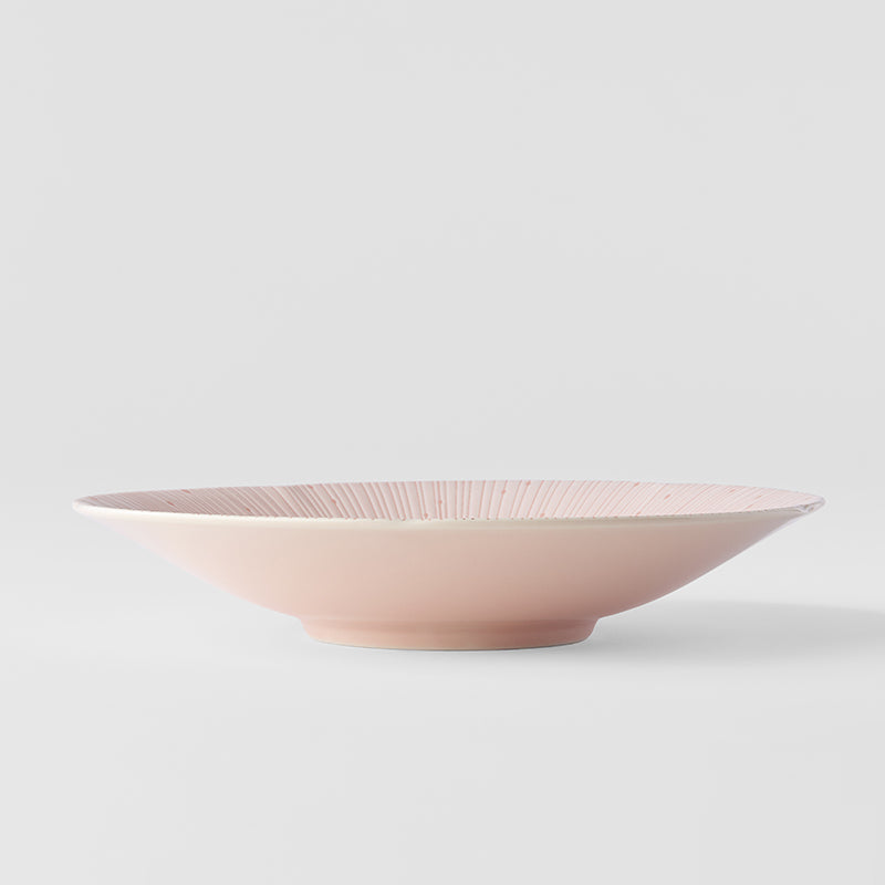 Pasta Bowl 24.5cm Ice Pink Glaze V637-C2674