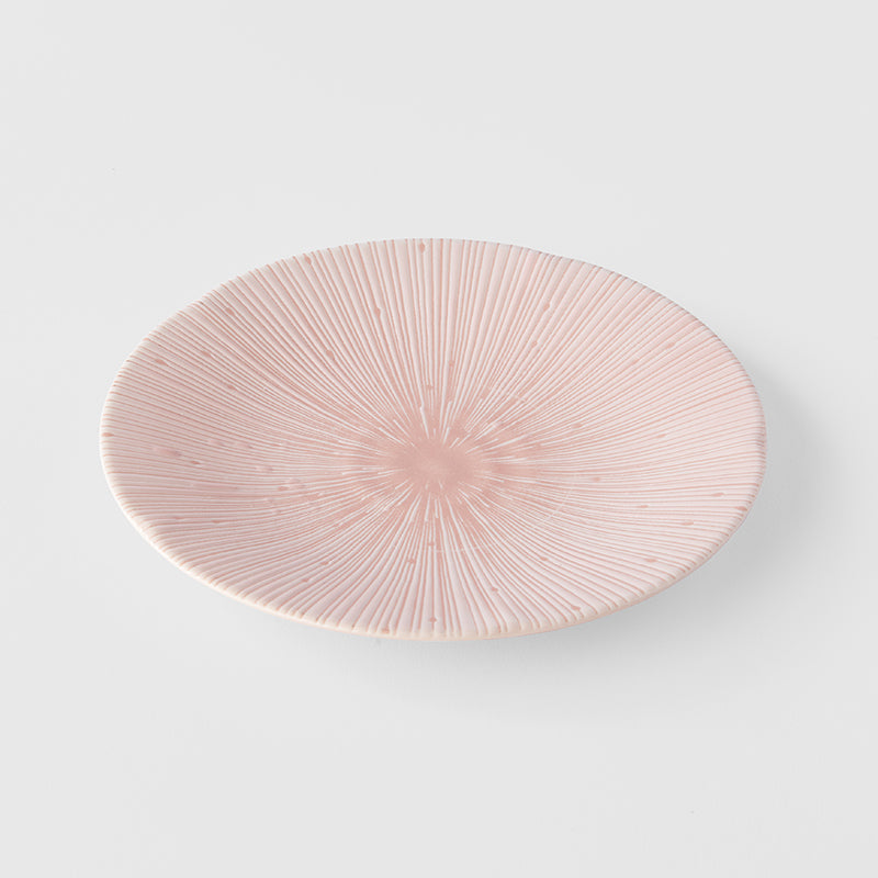 Tapas Plate 16.5 Ice Pink Glaze V637-C2676