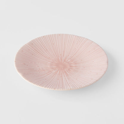 Tapas Plate 16.5 Ice Pink Glaze V637-C2676