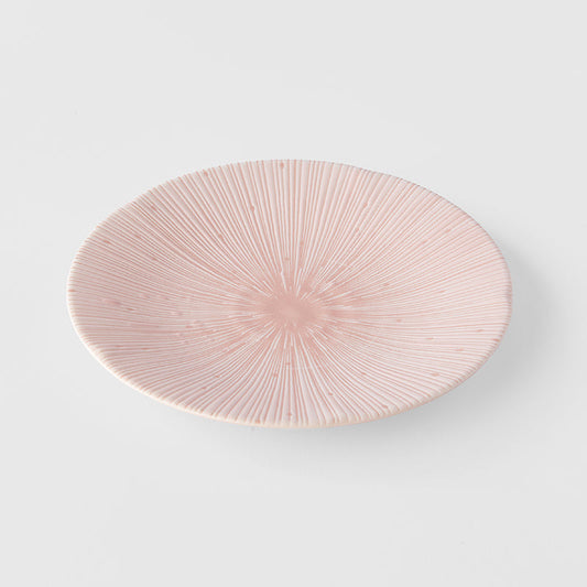 Tapas Plate 16.5 Ice Pink Glaze V637-C2676