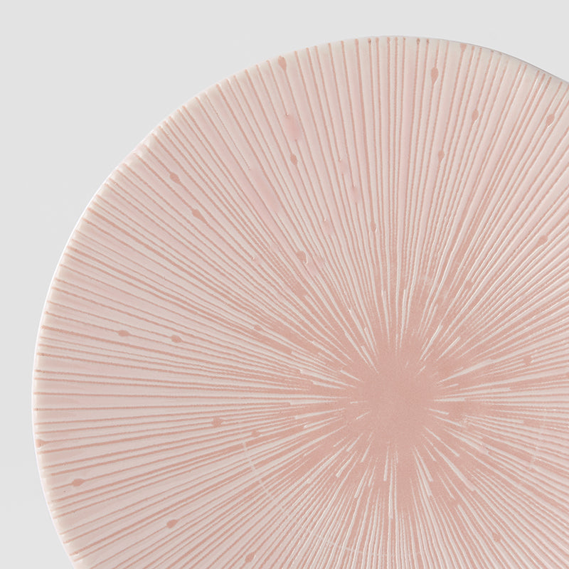 Tapas Plate 16.5 Ice Pink Glaze V637-C2676