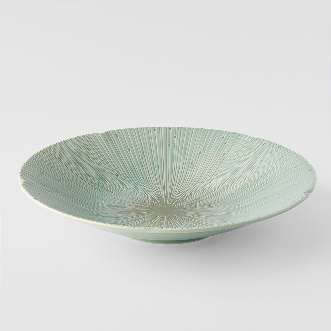 Pasta Bowl 24.5cm Ice Green Glaze V637-C2683
