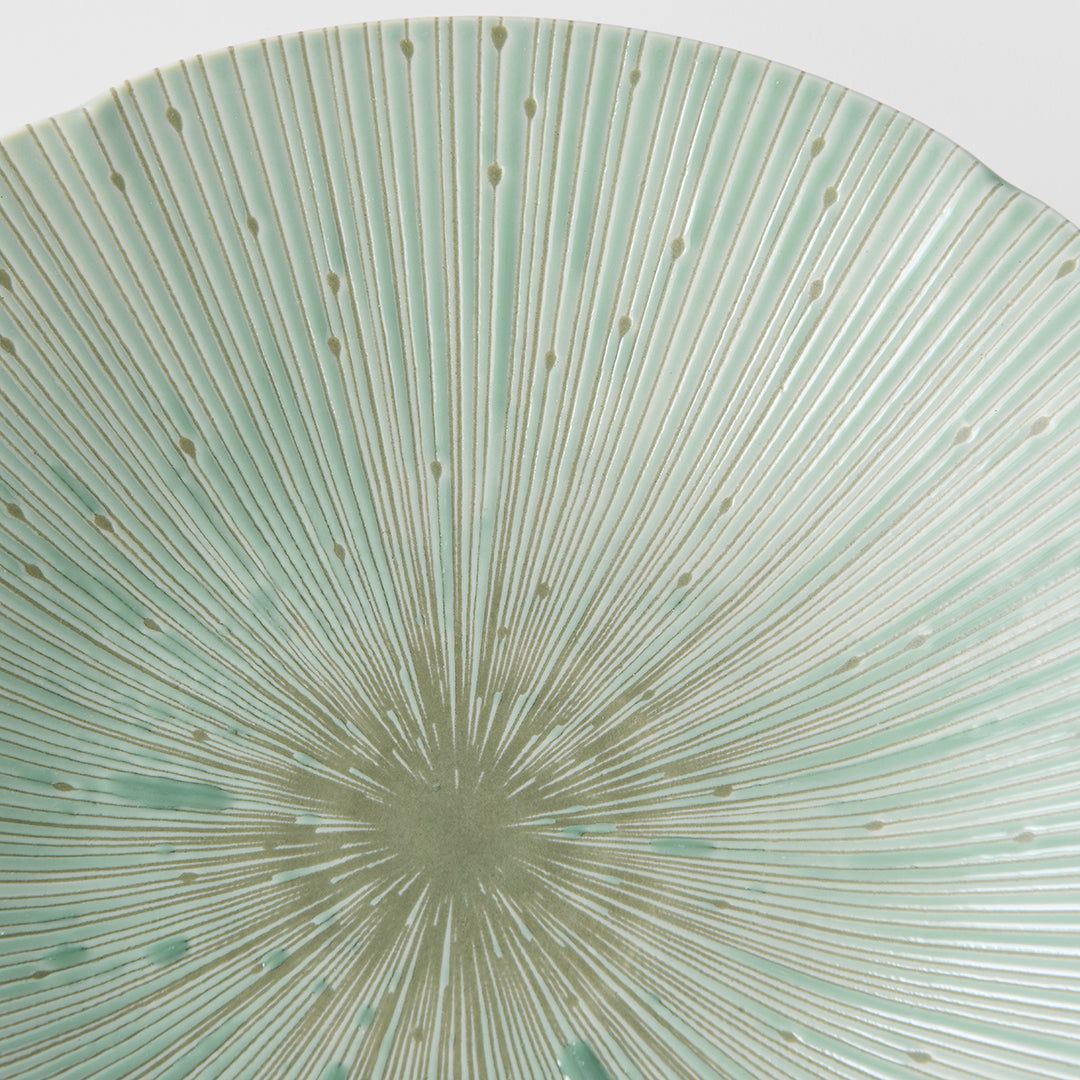 Pasta Bowl 24.5cm Ice Green Glaze V637-C2683
