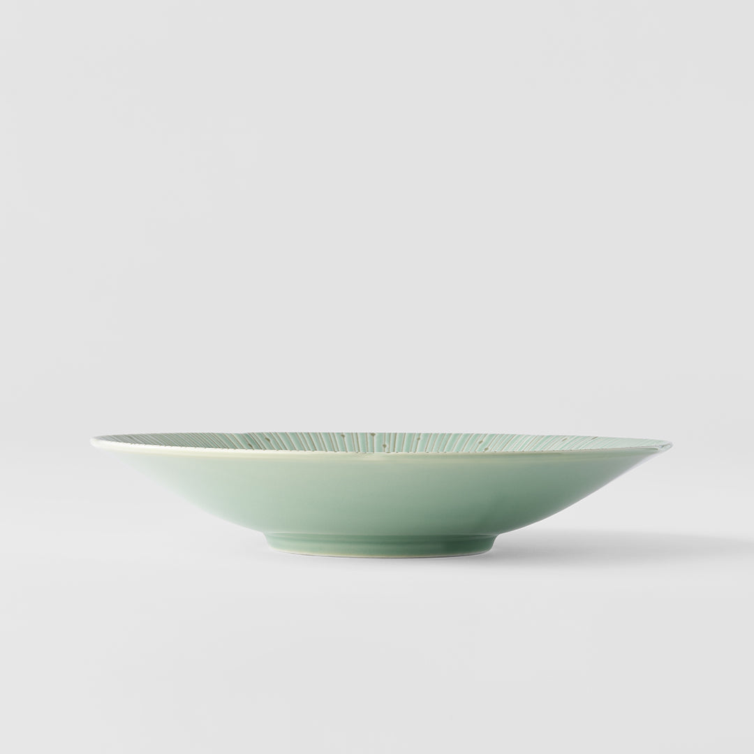 Pasta Bowl 24.5cm Ice Green Glaze V637-C2683