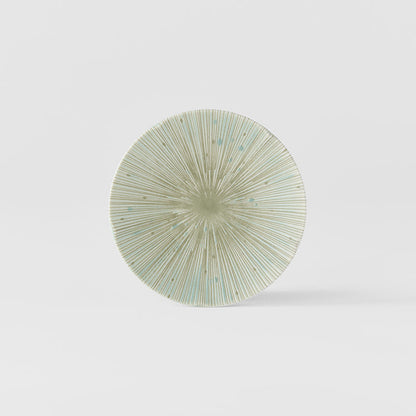 Tapas Plate 13cm Ice Green Glaze V637-C2684