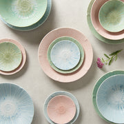 Tapas Plate 13cm Ice Green Glaze V637-C2684