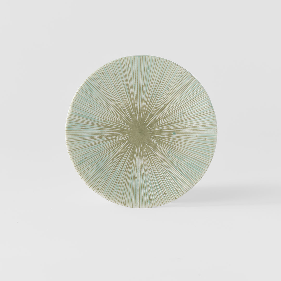 Tapas Plate 16.5cm Ice Green Glaze V637-C2685