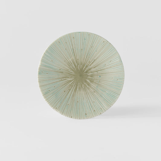 Tapas Plate 16.5cm Ice Green Glaze V637-C2685