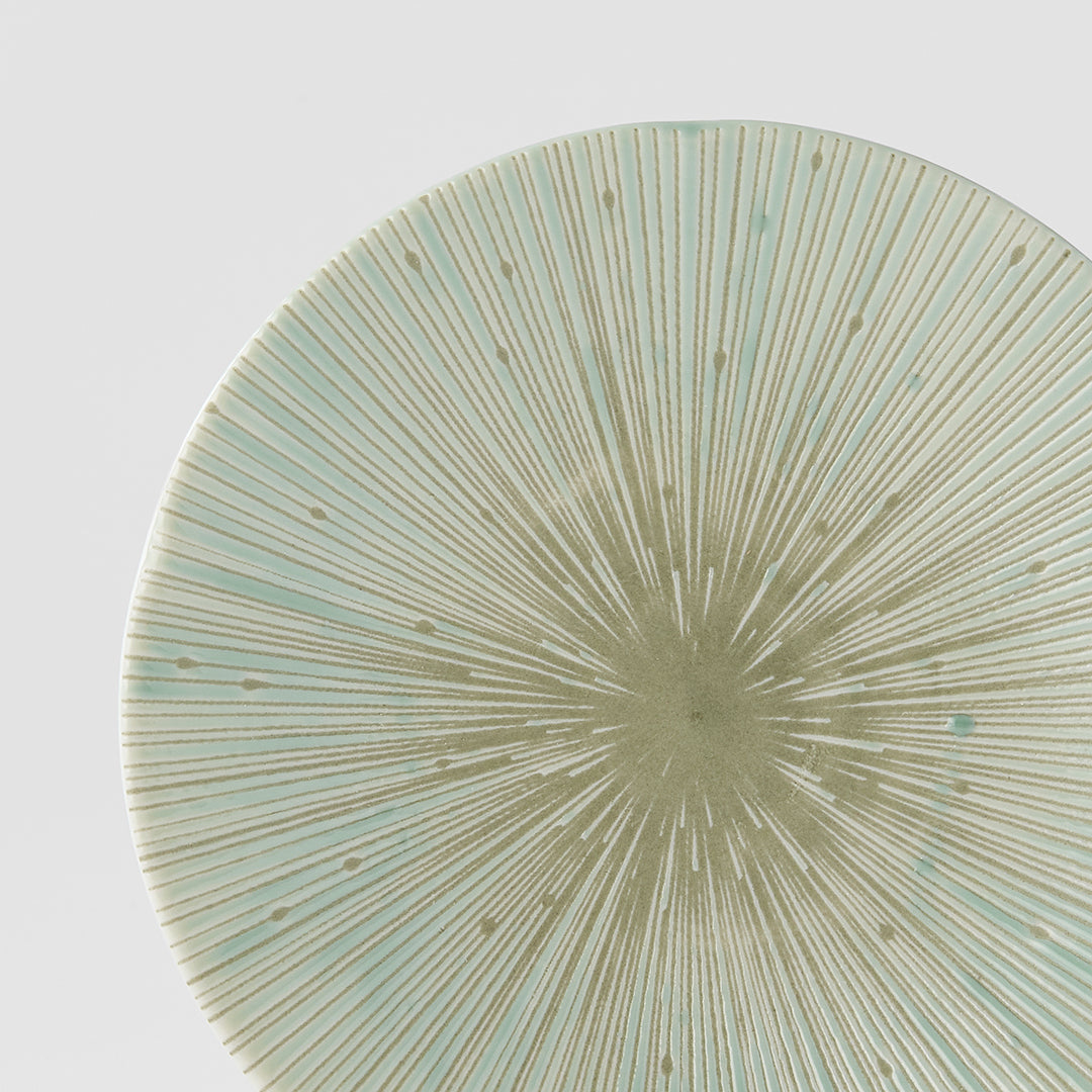 Tapas Plate 16.5cm Ice Green Glaze V637-C2685