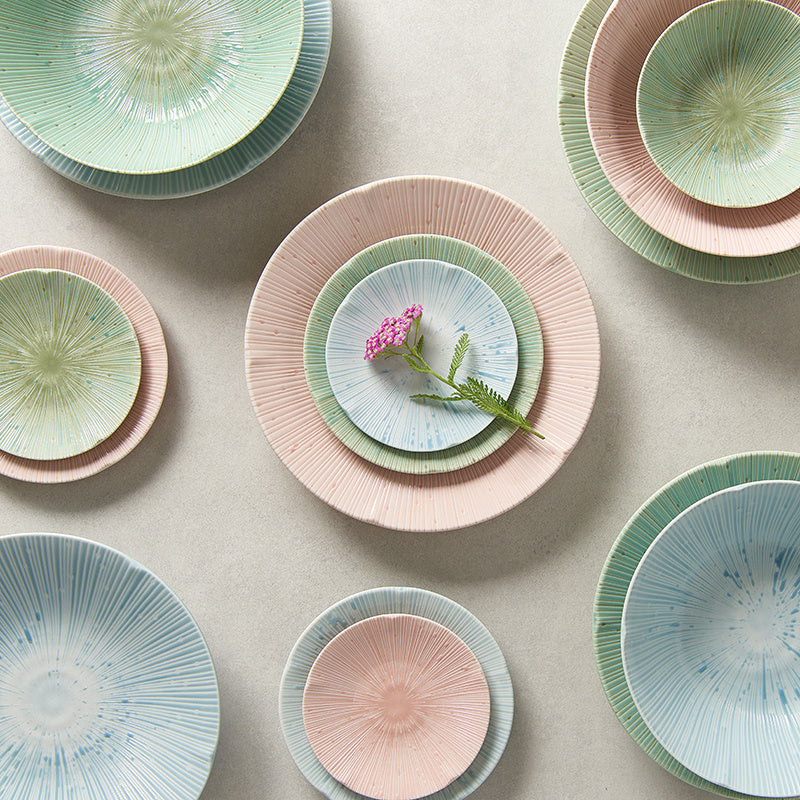 Tapas Plate 16.5cm Ice Green Glaze V637-C2685